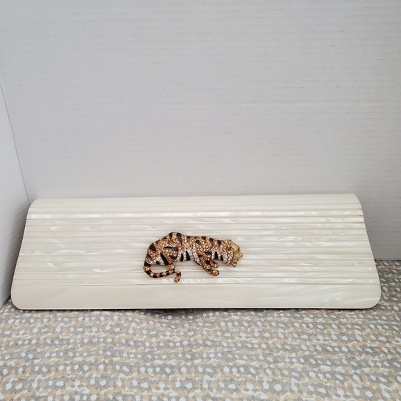 Iris Lane Clutch Bag. Vintage. - Picture 5 of 16